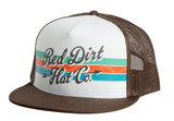 RED DIRT BROADHEAD CAP BROWN/WHITE RDHC-536
