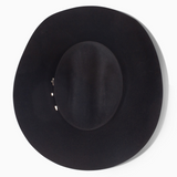 RESISTOL 6X MIDNIGHT COWBOY HAT BLACK RFMDNT-094207