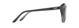 MAUI JIM LOTUS POLARIZED CAT EYE SUNGLASSES GREY/BLACK GS827-02J