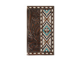 M&F NOCONA CROSS EMBROIDERY INLAY RODEO WALLET N500044402