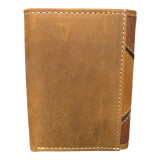 M&F ARIAT MENS PATCHWORK EMBOSSED TRIFOLD WALLET MULTICOLOR A3565497