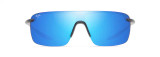 MAUI JIM PALULU POLARIZED SHIELD SUNGLASSES BLUE HAWAII MJ0680S
