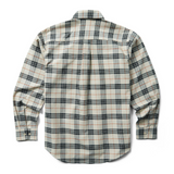 WOLVERINE MENS FR PLAID SILVER LINE MEDIUM LONG SLEEVE TWILL SHIRT W1203980-203