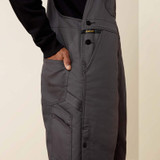 ARIAT MENS REBAR DURACANVAS STRETCH INSULATED BIB 10036680