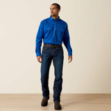 ARIAT MENS FR FEATHERLIGHT WORK SHIRT ROYAL BLUE 10025428
