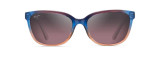 MAUI JIM HONI POLARIZED CAT EYE SUNGLASSES ROSE/SUNSET RS758-13A