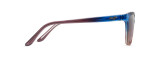 MAUI JIM HONI POLARIZED CAT EYE SUNGLASSES ROSE/SUNSET RS758-13A