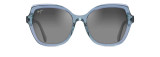 MAUI JIM MAMANE POLARIZED FASHION SUNGLASSES GREY/TEAL GS883-03
