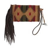 M&F ANGEL RANCH AZTEC BLANKET WALLET TAN D330003708