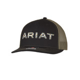 M&F ARIAT BLACK & OLIVE AZTEC LOGO CAP A300086395