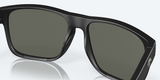 COSTA SPEARO XL MATTE BLACK/ GRAY 06S9013