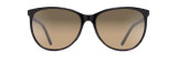 MAUI JIM OCEAN POLARIZED CAT EYE SUNGLASSES BRONZE/TORTOISE HS723-10P