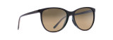 MAUI JIM OCEAN POLARIZED CAT EYE SUNGLASSES BRONZE/TORTOISE HS723-10P