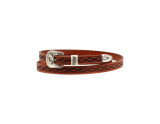 M&F TWISTER 38'' DIAMOND BUCKLE SET HAT BAND TAN 0201308