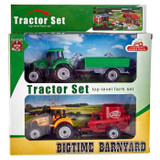 M&F BIGTIME BARNYARD TRACTOR WITH TRAILER 5100011