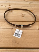 COWBOY CHROME LIZARD PRINT HAT BAND BROWN H774
