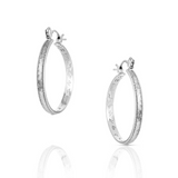 MONTANA RUSTIC SERENITY HOOP EARRINGS ER6328