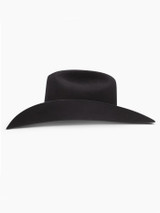 RESISTOL 6X CITY LIMITS 4 1/4" BRIM GEORGE STRAIT FELT HAT BLACK RFCTLM-754207
