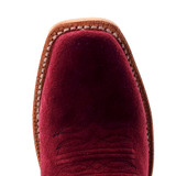 R WATSON WOMENS ROUGHOUT NARROW SQUARE 13″ RHUBARB RWL8411-1
