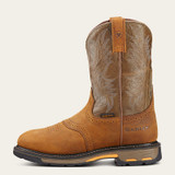 ARIAT MENS WORKHOG PULL-ON WORK BOOT AGED BARK 10001188