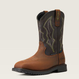 ARIAT MENS RIGTEK WATERPROOF WORK BOOT DISTRESSED BROWN 10034156