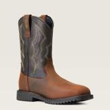 ARIAT MENS RIGTEK WATERPROOF WORK BOOT DISTRESSED BROWN 10034156