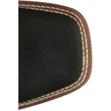JUSTIN BIG NEWS 11" WESTERN BOOT BLACK COWHIDE FN7022