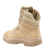 STEEL BLUE MENS SOUTHERN CROSS SIDE ZIPPER STEEL TOE BOOT SAND 812961