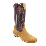 FENOGLIO HAVANA NUBUCK W/BURGUNDY STYLE FB00101695