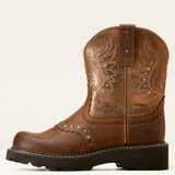 ARIAT GEMBABY WESTERN BOOT DISTRESSED BROWN/COPPER 10047013