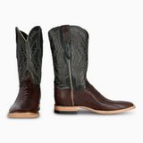 RESISTOL CHOCOLATE OSTRICH LEG BOOT RB1209082SS