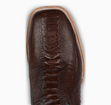 RESISTOL CHOCOLATE OSTRICH LEG BOOT RB1209082SS
