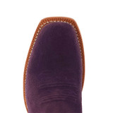 R WATSON WOMENS ROUGHOUT NARROW SQUARE 13″ PLUM RWL8408-1