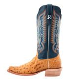 R WATSON MENS FULL QUILL NARROW SQUARE ANTIQUE SADDLE RW4513-1