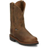 JUSTIN BLUEPRINT 11" WORK BOOT TAN GAUCHO 4440