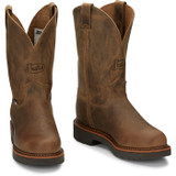 JUSTIN BLUEPRINT 11" WORK BOOT TAN GAUCHO 4440