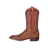 LUCCHESE CHARLES HORSEMAN CAIMAN BELLY BOOTS BROWN M4496.WF