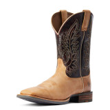 ARIAT MENS RIDIN HIGH WESTERN BOOTS DESERT TAN 10042469