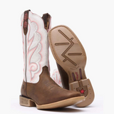 ROCKY BRANDS LADY REBEL PRO WOMENS WHITE VENTILATED WESTERN BOOT DRD0392