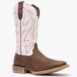 ROCKY BRANDS LADY REBEL PRO WOMENS WHITE VENTILATED WESTERN BOOT DRD0392
