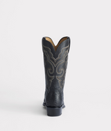LUCCHESE FRANKLIN BLACK CAIMAN TAIL N1152