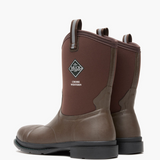 MUCK BOOT MENS CHORE WESTERN ALLOY TOE WORK BOOT BROWN MCHWM91