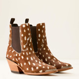 ARIAT SHILOH BOOTIE HAIR ON DEER PRINT 10053694