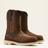 ARIAT REBAR LIFT PULL ON MOC TOE WORK BOOT 10061114