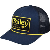BAILEY VALOR TRUCKER CAP NAVY S23BA2