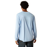 ARIAT REBAR SUNBLOCKER T-SHIRT PLACID BLUE 10054424
