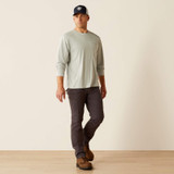 ARIAT REBAR SUNBLOCKER T-SHIRT PEARL GREY 10054428