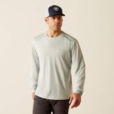 ARIAT REBAR SUNBLOCKER T-SHIRT PEARL GREY 10054428