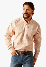 ARIAT WRINKLE FREE ASHTON CLASSIC FIT PINK 10054688