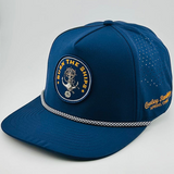COWBOY REVOLUTION NAVY BLUE BURN THE SHIPS PERFORMANCE HAT 